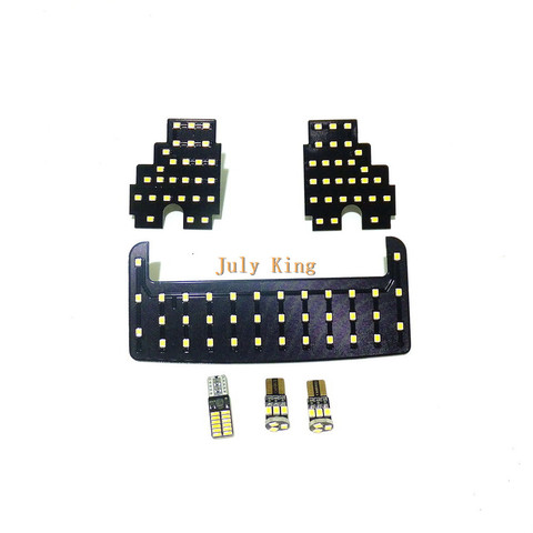 July King 6000K LED Car Interior Reading Lights Case for Toyota Sienta 170# 2016+, New Type, 2835SMD, 6 pcs/set, High Brightness ► Photo 1/6