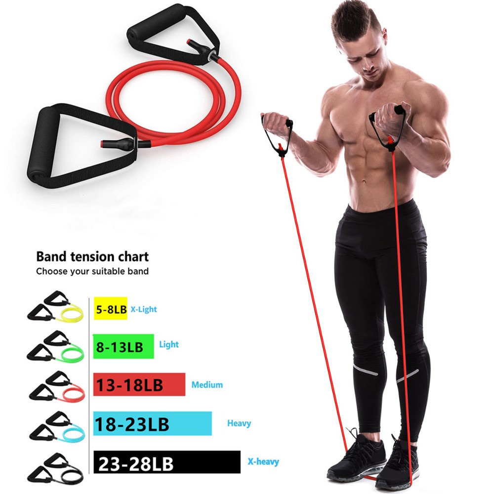 Resistance Bands Rubber Band Workout Fitness Equipment Yoga Training BandsAE Ts 