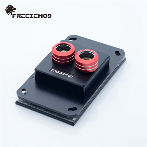 FREEZEMOD AMD-POOC Computer System PC CPU Water Cooler Block Liquid Block Cooling Micro Channel For AMD AM3 AM4 Platform. ► Photo 1/6