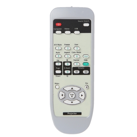 Remote Control for epson EMP-X5 Projector EB-S6 EB-X6 EB-W6 EB-S7 EB-X7 EB-S8 A0NB ► Photo 1/6