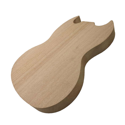 Okoume Wood Electric Guitar Body Blank Material Luthier Supply Guitar Making Kit ► Photo 1/6