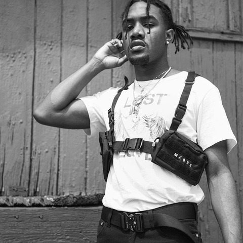 Streetwear Punk Chest Rig Bag For Unisex Hip-Hop Tactical Chest Bags Functionality Vest Fanny pack Women Phone pocket Wallet ► Photo 1/6