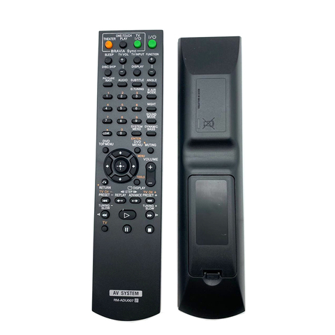 Replalced Remote Control for Sony RM-ADU009 DAV-DZ265K DAV-DZ266K DAV-DZ270K DAV-DZ570K Audio/Video AV DVD Home Theater ► Photo 1/4