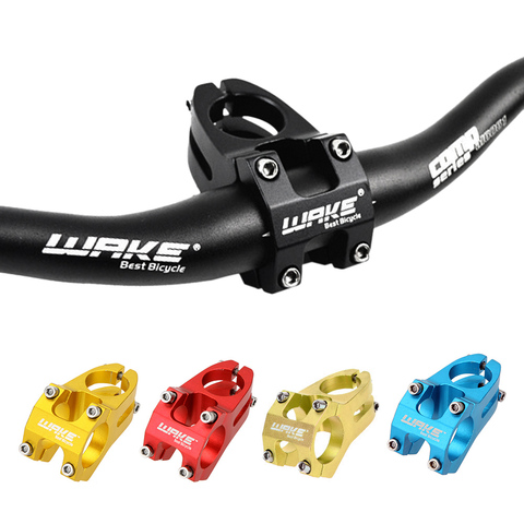 Wake High-strength 31.8mm Bicycle Stem Machined MTB Mountain Bike Stem Bicycle Parts Cycling Handlebar Stem Vástago de bicicleta ► Photo 1/6