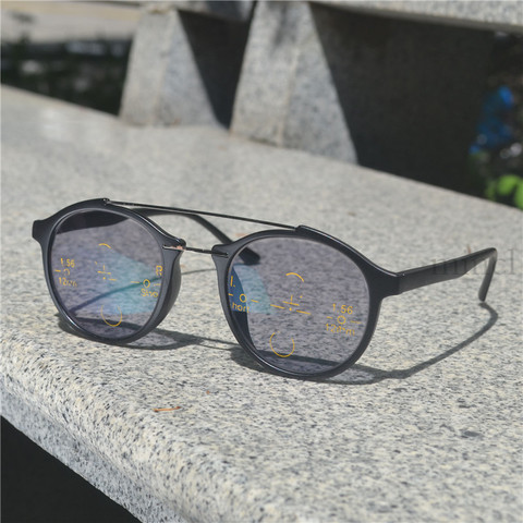 2022 Transition Sunglasses Photochromic Reading Glasses Progressive Multifocal Reading Glasses Men Women Presbyopia Hyperopia NX ► Photo 1/5