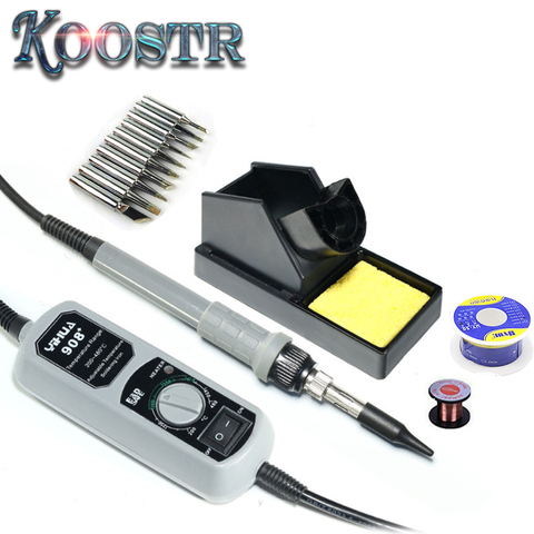 YIHUA 908+ 60W Adjustable Electric Soldering Iron Kit Lnternal Heating Constant Temperature SMT SMD Welding Rework Tools ► Photo 1/6