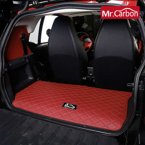 Car Rear tail box anti-dirty pad For Mercedes smart 451 450 Fortwo Carstyling trunk protection mat decoration Refit Accessories ► Photo 1/6