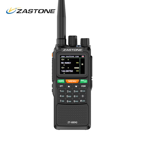 Zastone 889G GPS Walkie Talkie 10W 999CH 3000mAh UHF 400-520 / VHF136-174MHz Ham CB Radio HF Transceiver for Explore Hunting ► Photo 1/6