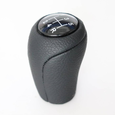 Leather 5/6-Speed Gear Shift Knob for MAZDA 3 BK BL 5 CR CW 6 II GH CX-7 ER MX-5 NC III 23 MT Leather Shifter Lever Arm Headball ► Photo 1/5