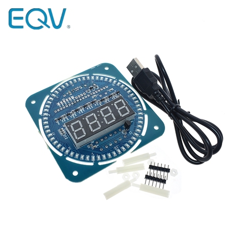 DS1302 Rotating Digital LED Display Module Alarm Electronic Digital Clock LED Temperature Display 5V ► Photo 1/6