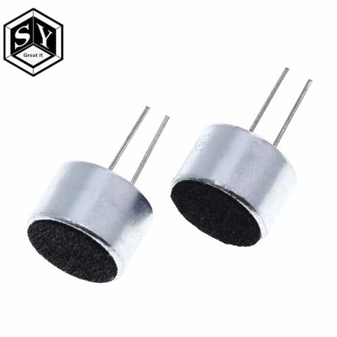 GREAT IT 10 PCS/LOT 9x7mm 9767 Microphone Electret Microphone with 2 pin pick-up ► Photo 1/5