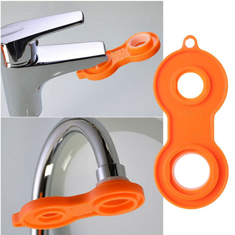 Yellow Sides Universal Tool Cleaning Four Bubbler Wrench Disassembly Outlet Faucet Water Available ► Photo 1/5