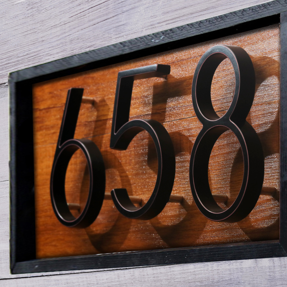 Outdoor Address For House Apartment, Outdoor House Numbers Modern