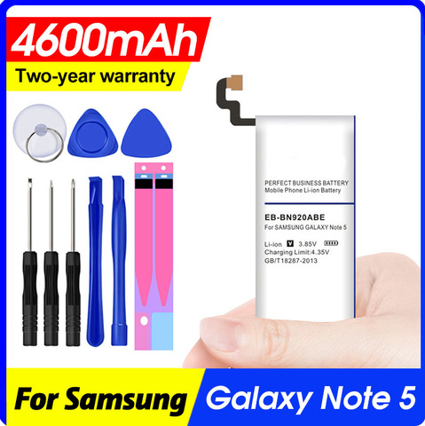 4300mAh EB-BN920ABE Li-ion Mobile Phone Battery for Samsung Galaxy Note 5 N9200 N920t ► Photo 1/5