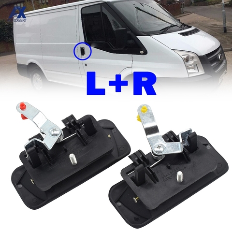 2pc Outer Door Handle For Ford Transit Van MK6 MK7 2004-2013 VH VJ VM Van Front Left Right Driver Passenger Side ► Photo 1/5