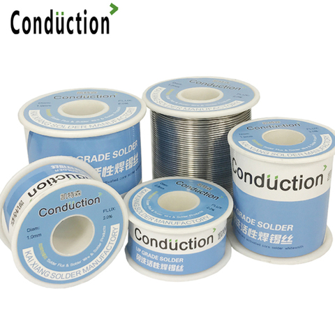 Solder Wire 0.3/0.5/0.8/1.0/1.2/1.5mm FLUX 2.0% 45FT Tin Lead Tin Wire Melt Rosin Core Solder Welding line Wire Roll50g100g ► Photo 1/6