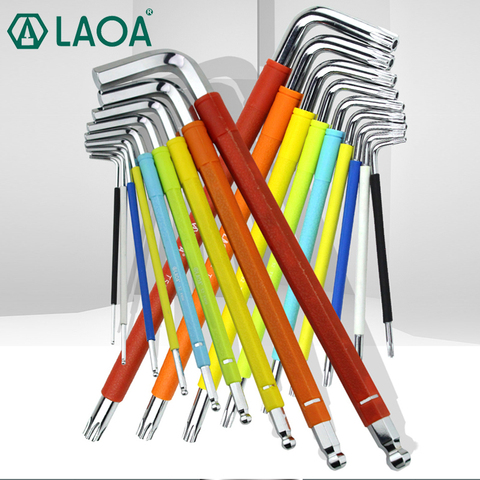 LAOA S2 Alloy Steel Hexagon Wrench Hex Torx Hexangular Screwdriver with Magnetic ► Photo 1/6