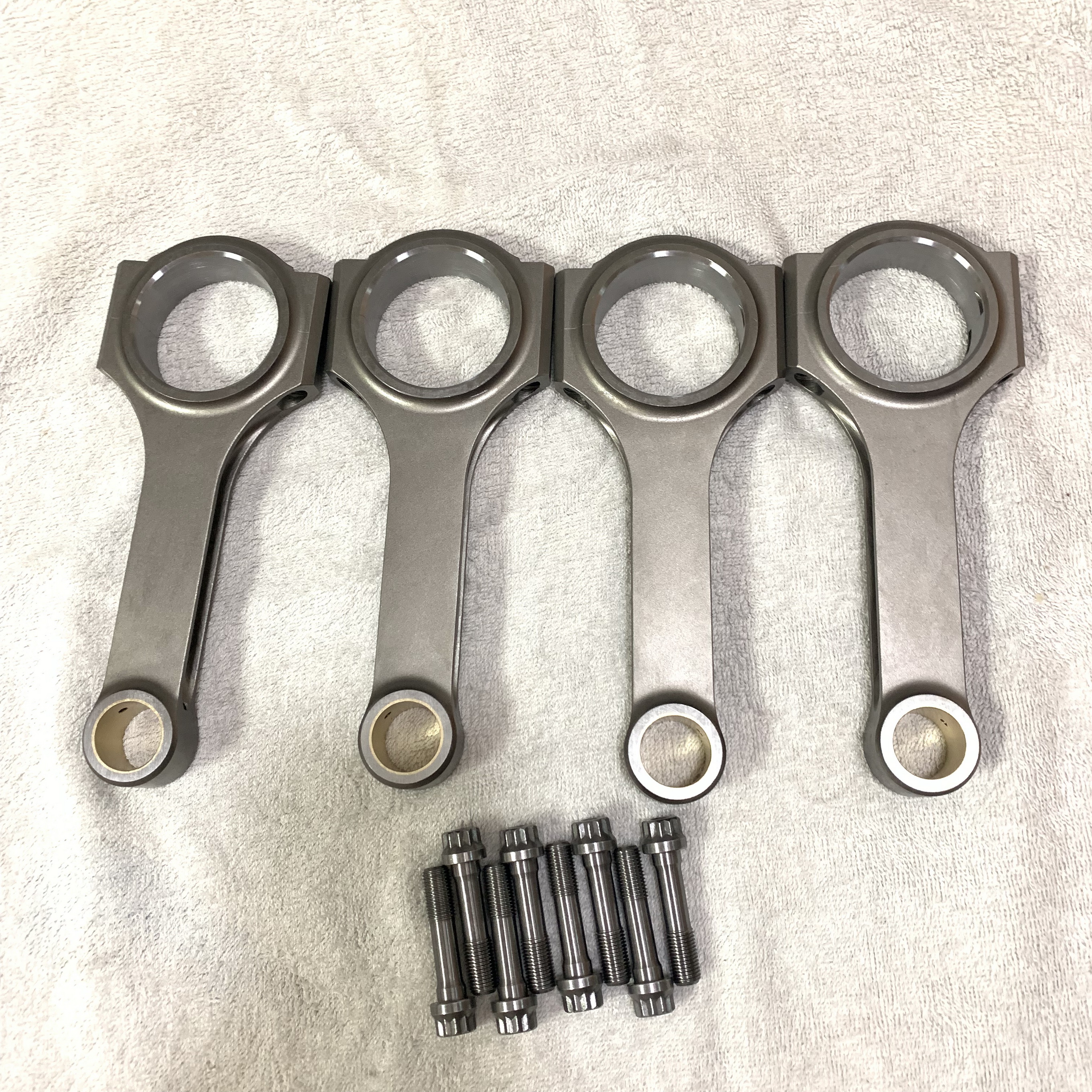 HP Forged Connecting Rod 144x20 for VW & AUDI Fit 1.8T 20V & 2.0T FSI TOP QUALITY 4340 ALLOY one set 4 pieces conrods ► Photo 1/1