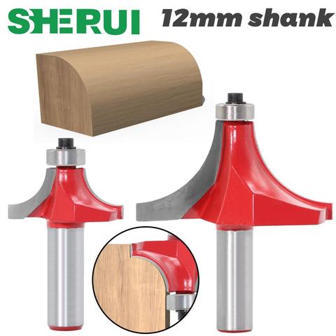 1pcs 12mm shank Corner Round Over Router Bit with BearingMilling Cutter for Wood Woodwork Tungsten Carbide ► Photo 1/6