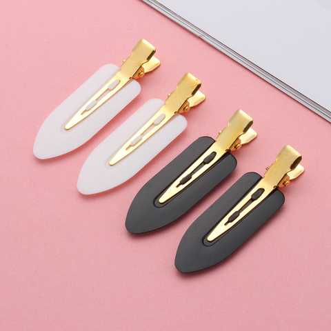 4PCS Professional Seamless Hairclip No Bend Crease Hairpin Makeup Clip Barrettes Salon Hairdressing Tools Fixed Accessories ► Photo 1/6