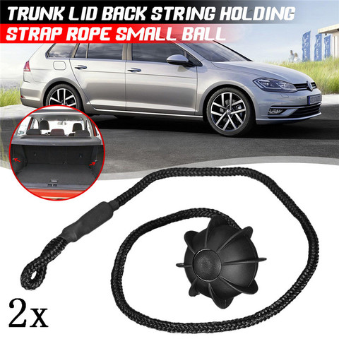 2Pc Hatchback Parcel Shelves Trunk Lid Back Shelf String Holding Strap Rope SmallBall For VW Golf 6 GTI R20 MK5 1K6 863 447 A ► Photo 1/6