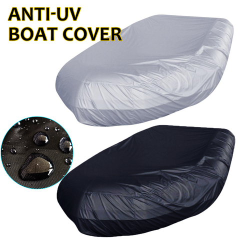 Waterproof UV Sun Dust Protection Inflatable Boat Dinghy Cover Tender Storage Suits 7.5-17ft 7 Sizes Kayak Rubber Boat Cover ► Photo 1/6