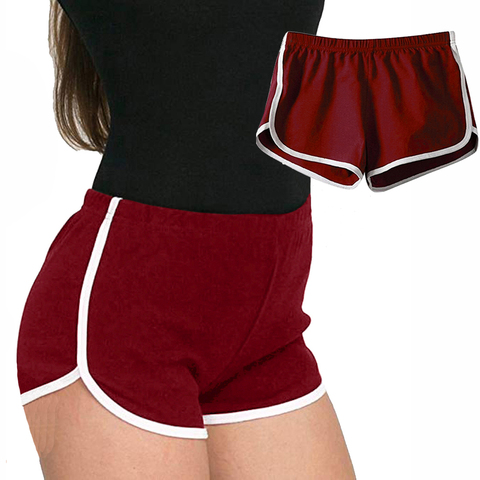 Women Sports Shorts Gym Workout Waistband Running Jogging Summer Beach Short Pants Plus Size S-XXL ► Photo 1/6