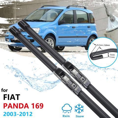 Car Wiper Blade for Fiat Panda 169 2003~2012 Front Windshield Wipers Car Accessories 2004 2005 2006 2007 2008 2009 2010 2011 ► Photo 1/6