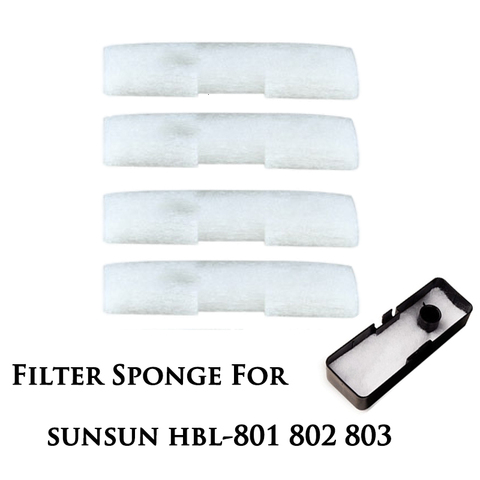 Sunsun Original Part Filter Sponge Set Replace For Hang On Waterfall Fitler HBL-801 HBL-802 HBL-803 Aquarium Sponge Filter ► Photo 1/4