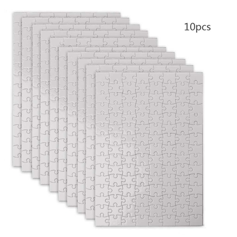 10 Packs Handmade Jigsaw Puzzles A4 A5 Sublimation Blanks Puzzles DIY Puzzle Blank Custom Puzzle for Heat Transfer Craft  ► Photo 1/6