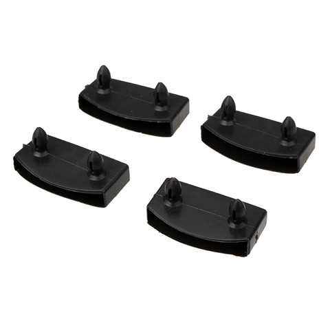 10Pieces Black Replacements Sofa Bed Slat Base Plastic Centre Caps or End Caps Holders Furniture Parts Inner Rubber Sleeve ► Photo 1/6