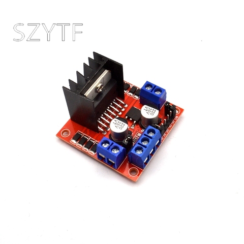 L298N motor driver board module DC stepper motor vehicle intelligent robot ► Photo 1/4