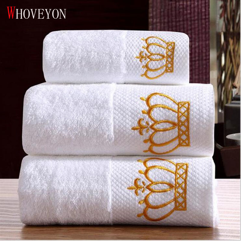 2pcs Cotton Face Towel Kitchen Hand Towel set Absorbent Hotel