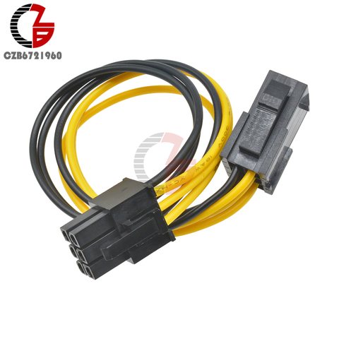 6-Pin Mini PCI-E Male to PCI-E Express Female Power Extension Cable Adapter Cord ► Photo 1/6