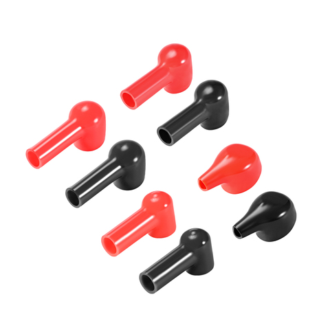 uxcell Uxcell 1/2/5Pairs Battery Terminal Insulating Rubber Protector Covers for 14-28mm Terminal 8-10mm Cable Red Black ► Photo 1/1