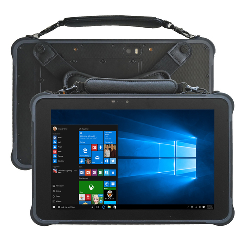 Rugged tablet 10.1 inch windows 10 industrial tablet pc with RJ45 port ST11-W ► Photo 1/6
