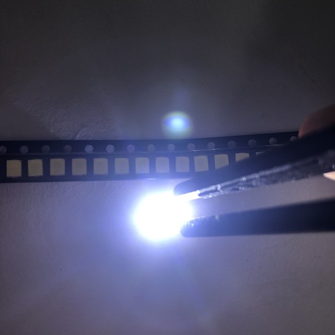 50PCS JUFEI LED backlight 1210 3528 2835 1 W 3 V 107LM Cool white Backlight LCD for TV TV Application 01. JT.2835BPWP2-C ► Photo 1/1