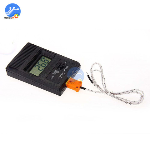 TM902C Digital LCD K Type Thermometer Temperature Single Input Pro Thermocouple Probe detector Sensor Reader Meter TM 902C ► Photo 1/5