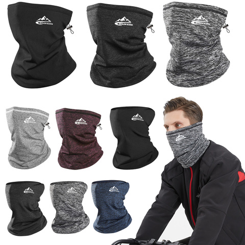 Winter Neck Warmer Cycling Scarf Outdoor Running Sports Headwear Face Scarf Bicycle Bandana Men Simple Fashion Bike Headbands ► Photo 1/6