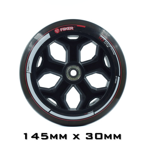 145mm 30mm Scooter Wheel for Handcart Skating Rudas ABEC-7 608 Bearing install 145mm*30mm wheelbarrow Rodas for 2 wheels scooter ► Photo 1/6