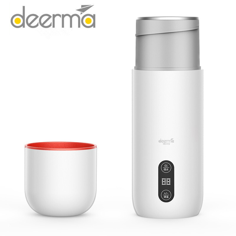 ORIGINAL Deerma Portable Electric Kettle Thermal Cup smart Water Boil Temp. 