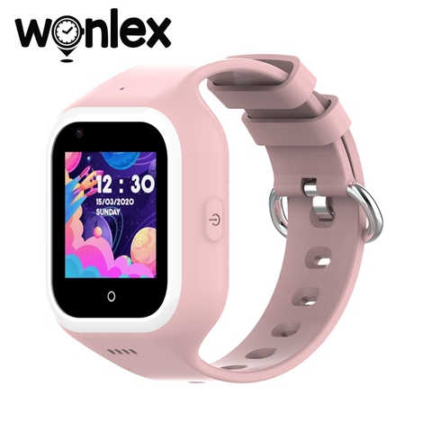 Wonlex KT21 Smart-Watches Anti-lost GPS-Tracker SOS-Monitor 4G Kids IP67 Waterproof Telephone Baby Video Call Watch Camera Clock ► Photo 1/6