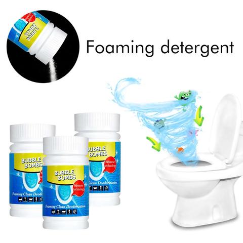 Powerful sink drain cleaners Sticks sewage decontamination to deodorant The kitchen toilet bathtub sewer cleaning powder 10g ► Photo 1/6