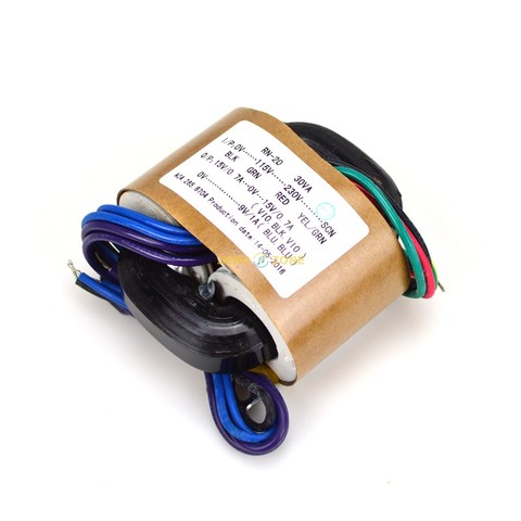 1PCS 30W（30VA） R-core transformer for amplifier / preamp/ headphone/ dac / phono AMP / power supply ► Photo 1/4