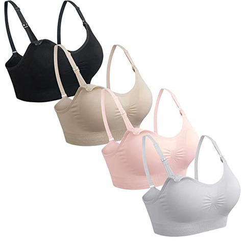 Maternity Bras Wirefree Nursing Bra Pregnancy Clothes Prevent Sagging Breastfeeding Women's Breathable lactancia Bra ► Photo 1/6