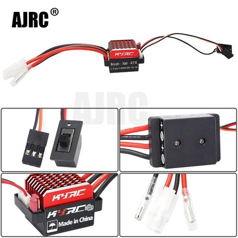 6-12V 180/320A ESC waterproof Brushed Motor Speed Controller For AXIAL SCX10 RC Ship and Boat RC Car ► Photo 1/6