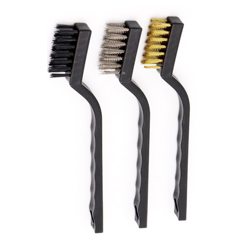 1pcs Wire Brush Cleaning Brush Tool Steel Brass Nylon Metal Cleaning Polishing Rust Brush Metal Cleaning Brush Tool ► Photo 1/5