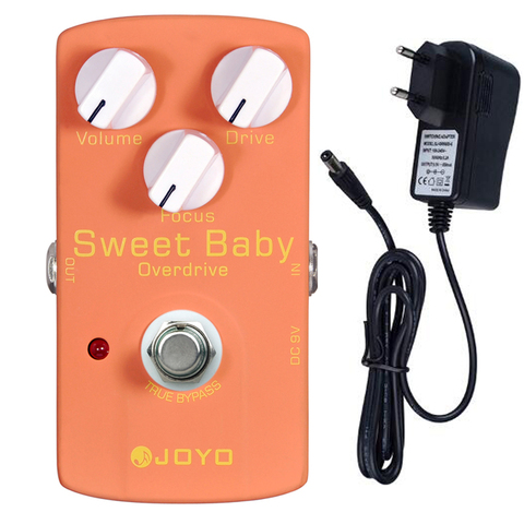 JOYO JF-36 Sweet Baby Guitar Pedal Effect Low Gain Overdrive Pedal True bypass distortion pedal low gain overdrive Guitar Pedal ► Photo 1/4