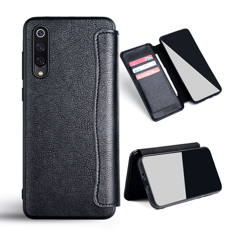 Case for Xiaomi mi 9 lite se mi9 9 se lite High Grade PU Leather flip cover no magnet for Xiaomi mi 9 se lite case coque funda ► Photo 1/6