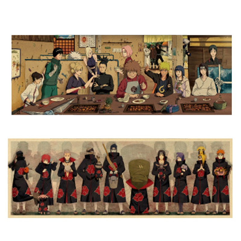 72 5x25cm Naruto Poster Home Decor Wall Stickers Vintage Paper One Piece Wanted Posters Anime Posters Price History Review Aliexpress Seller Fare Un Sacco Di Soldi Store Store Alitools Io